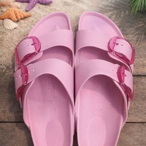 SOLD Pink Birkenstock Sandals with Buckles